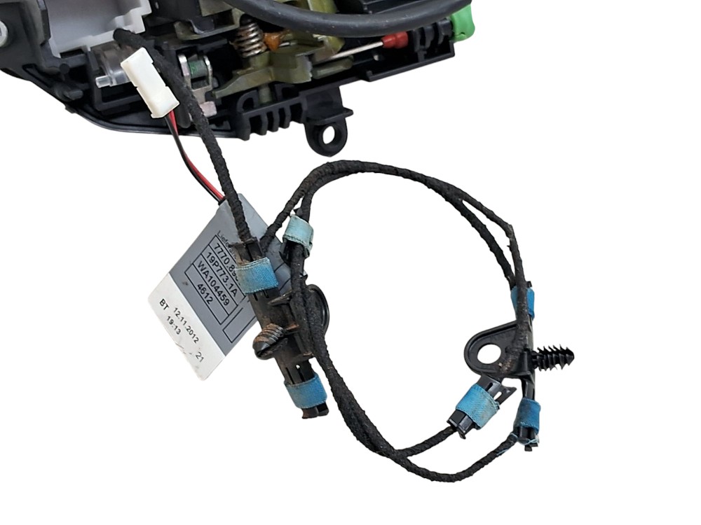 Macaneta Externa Porta Traseira Esquerda Bmw X3 2013 Preto Traseira 5