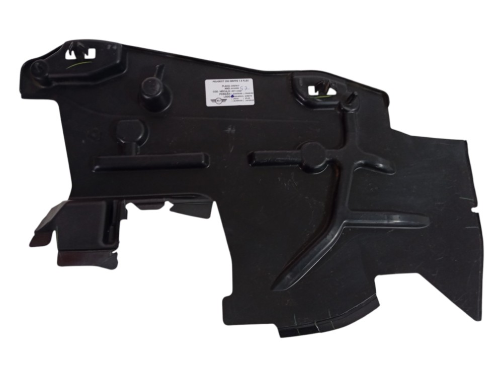 Defletor Ar Radiador Esquerdo Peugeot 208 Griffe 1.6 2020 3