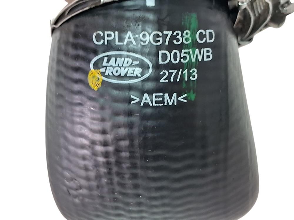 Mangueira Intercooler Range Rover Vogue 2014 Preto 5