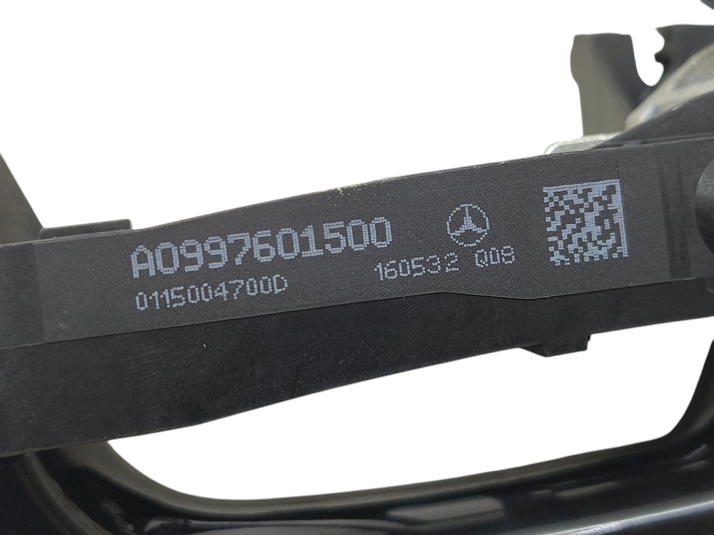 Maçaneta Externa Porta Dianteira Esquerda Mercedes C200 2016 Preto Dianteira 7