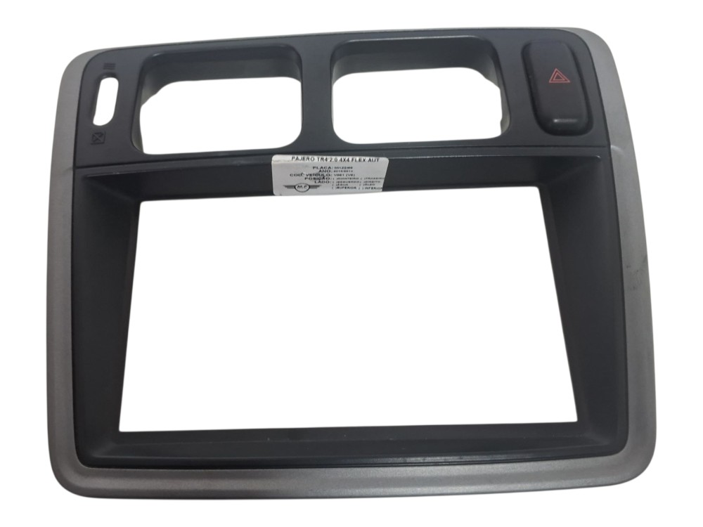 Moldura Multimidia Mitsubishi Pajero Tr4 2014 Preto