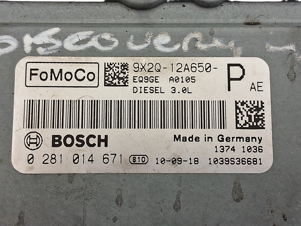 Modulo Injecao Eletronica Land Rover Discovery 4 3.0 V6 2011 7