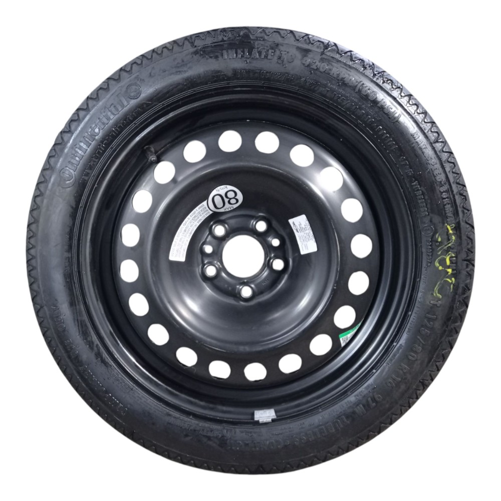 RODA ESTEPE ARO 16 PNEU T125 80 R16 FIAT FASTBACK 2025