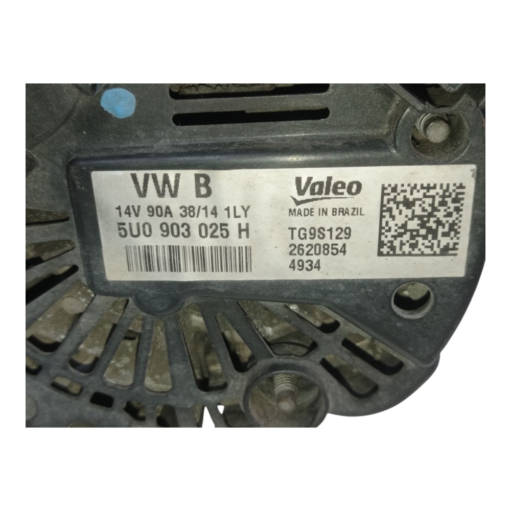 Alternador Volkswagen Fox 1.6 8v Flex Mec 2015 5