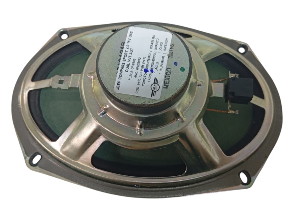 Alto Falante Porta Dianteira Esquerda Jeep Compass 2.0 2012 4