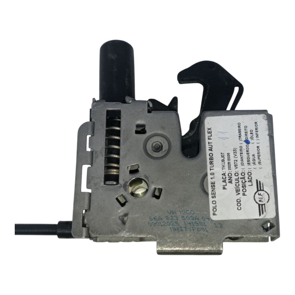 Fechadura Capo Direito Volkswagen Polo Sense 1.0 Aut 2026 3