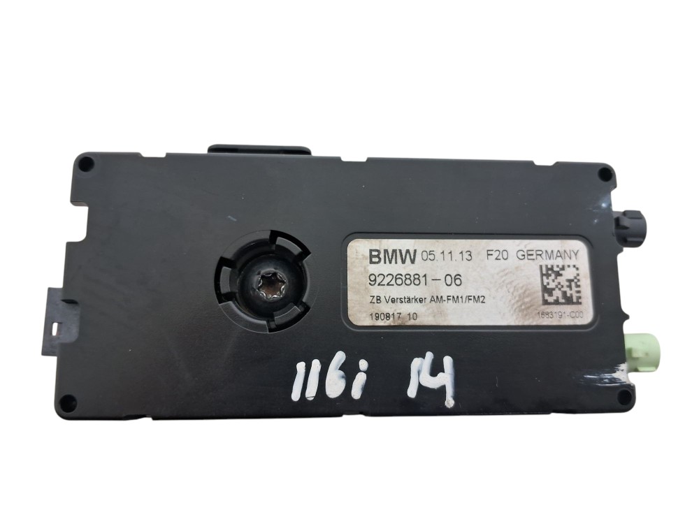 Modulo Amplificador Antena Bmw 116i 2014 Preto