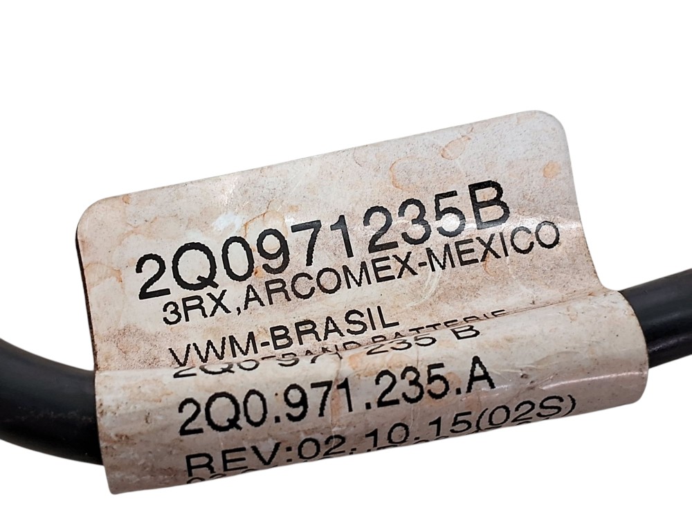 Cabo Negativo Bateria Volkswagen Polo 1.0 3cc Flex 2020 5