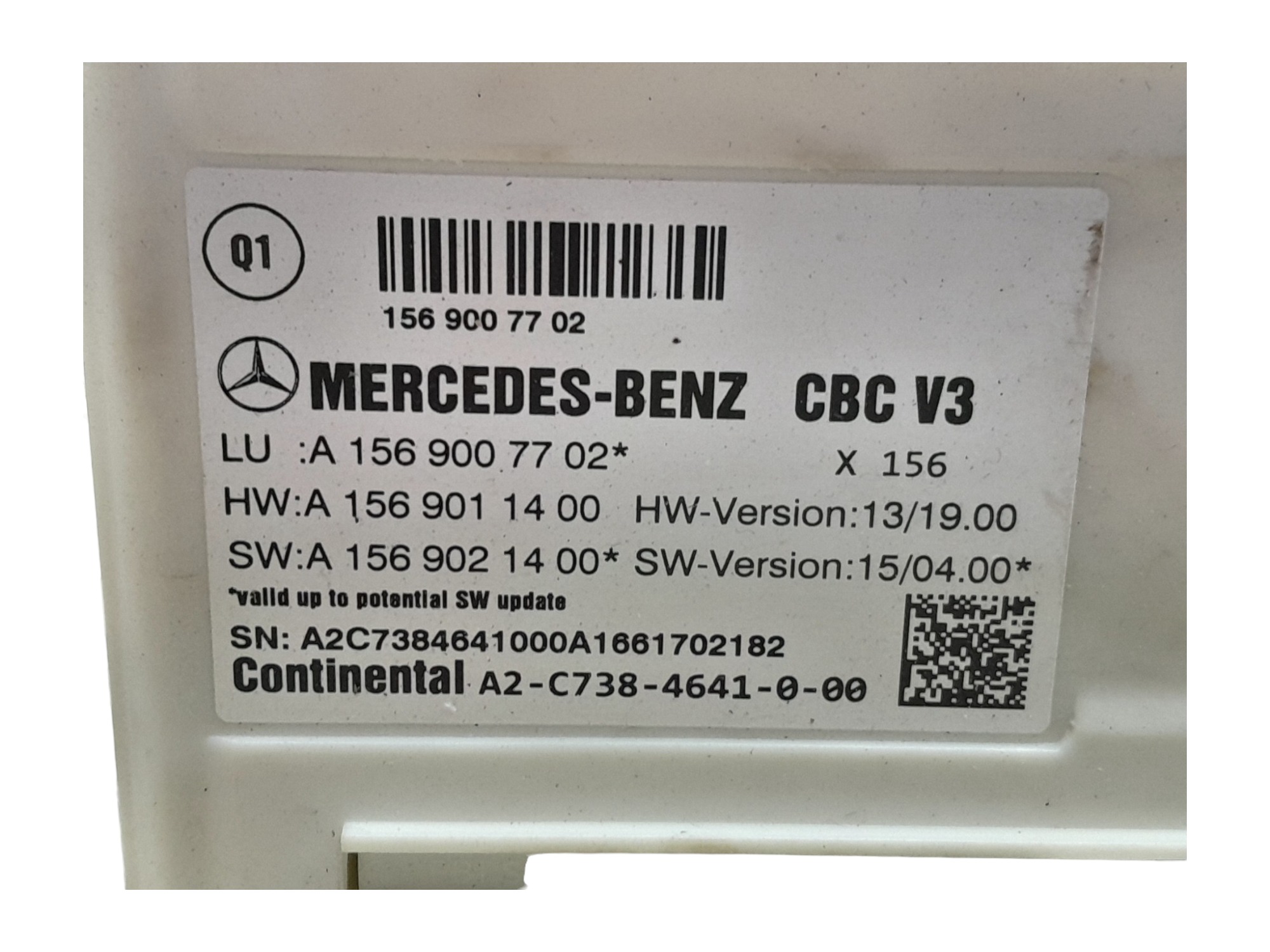 Modulo Conforto Bsi Mercedes A200 1.6 16v Flex 2017 7