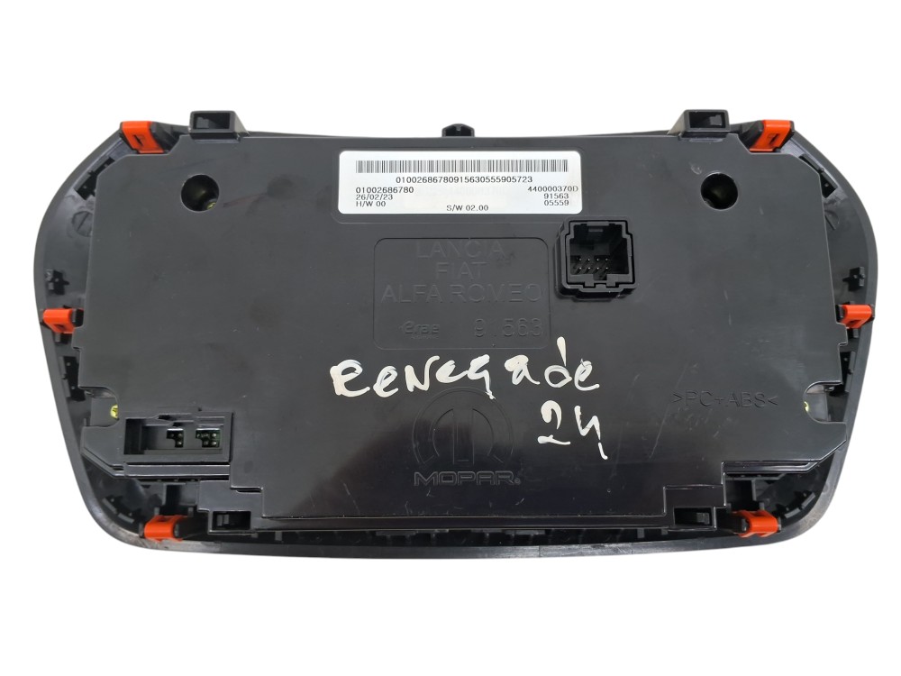 Controle Comando Ar Condicionado Jeep Renegade 2024 4