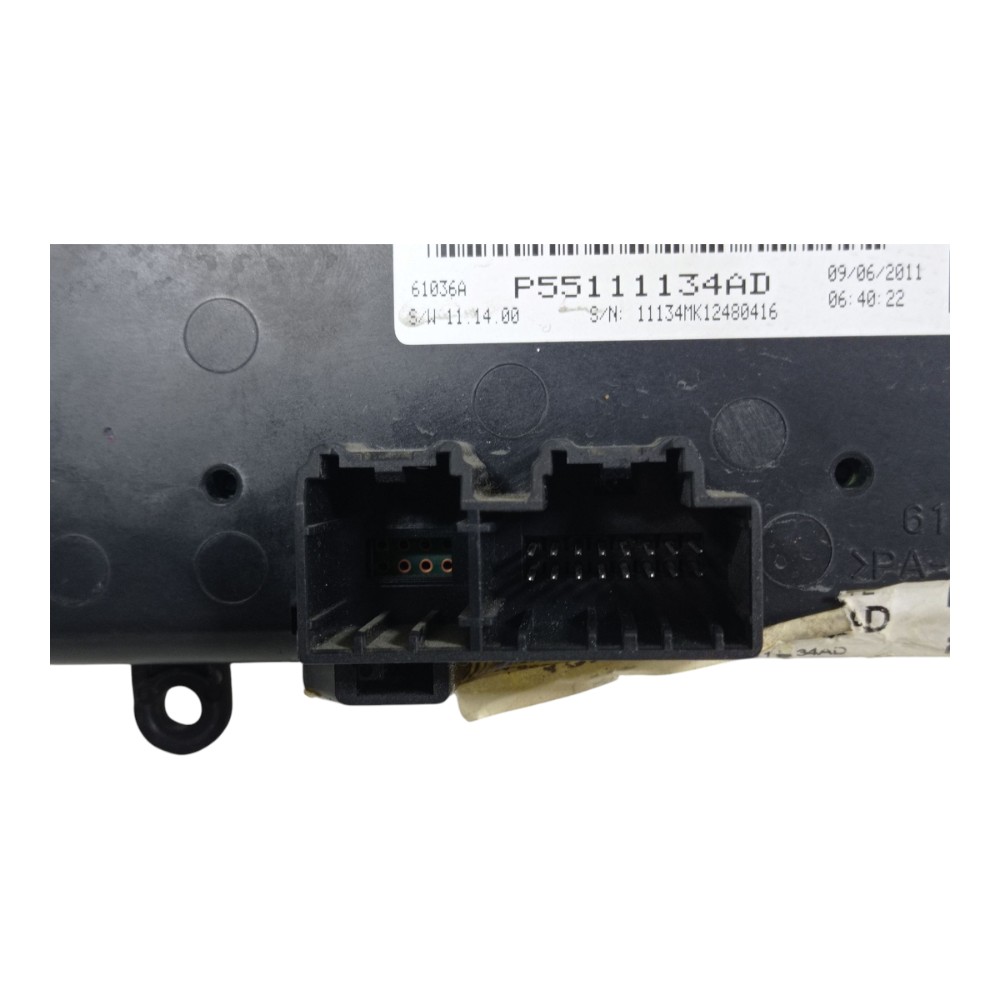 Comando Controle Ar Condicionado Jeep Compass 2.0 Duall 2012 5