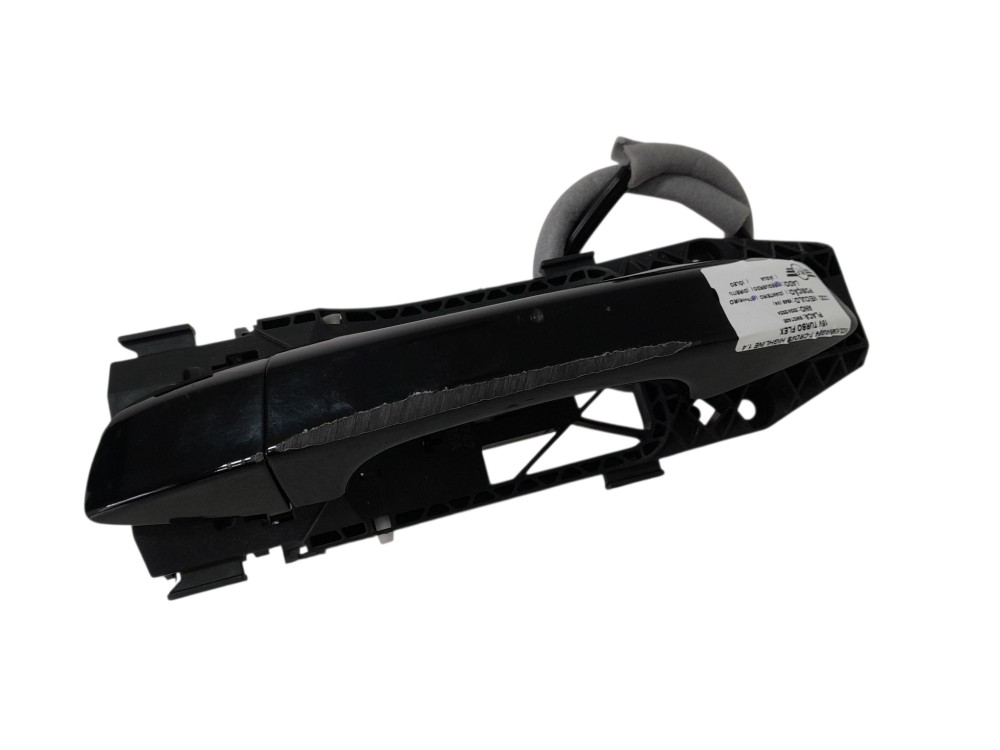Macaneta Externa Porta Tras Esquerda Volkswagen Tcross 2024 Preto Traseira 1