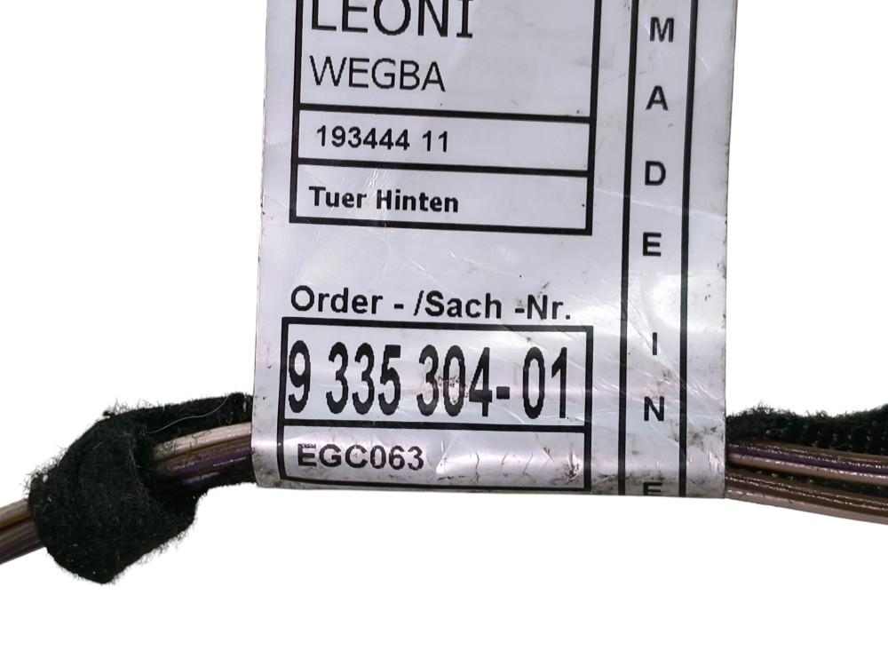 Chicote Porta Traseira Direita Bmw 116i N13 1.6 16v 2014 6