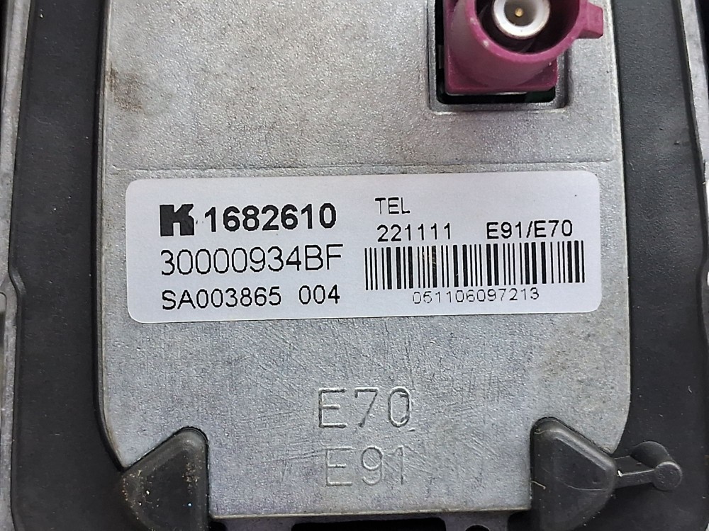 Antena Teto Shark Tubarao Bmw X1 Sdrive18i 2012 Preto 7