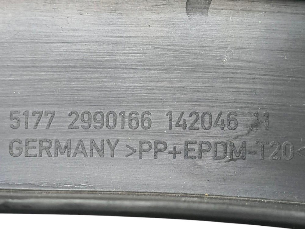 Aplique Paralama Dianteiro Direito Bmw X1 Sdrive18i 2.0 2012 Preto 5