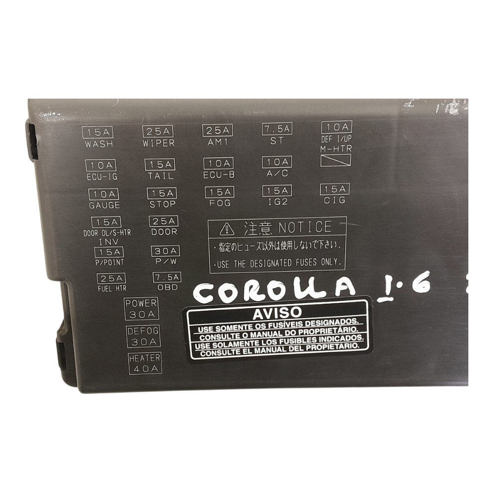 Kit Cold Modulo Injeçao Toyota Corolla Xli 1.6 Gas Aut 2007 10