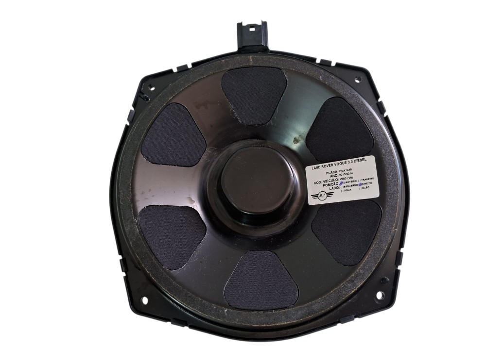 Alto Falante Porta Dianteira Direita Range Rover Vogue 2014 Preto 1