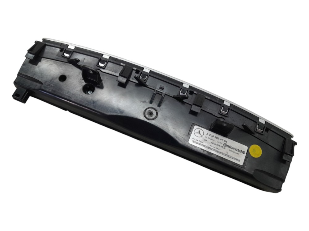 Controle Comando Ar Condicionado Mercedes C200 2.0 2016 3