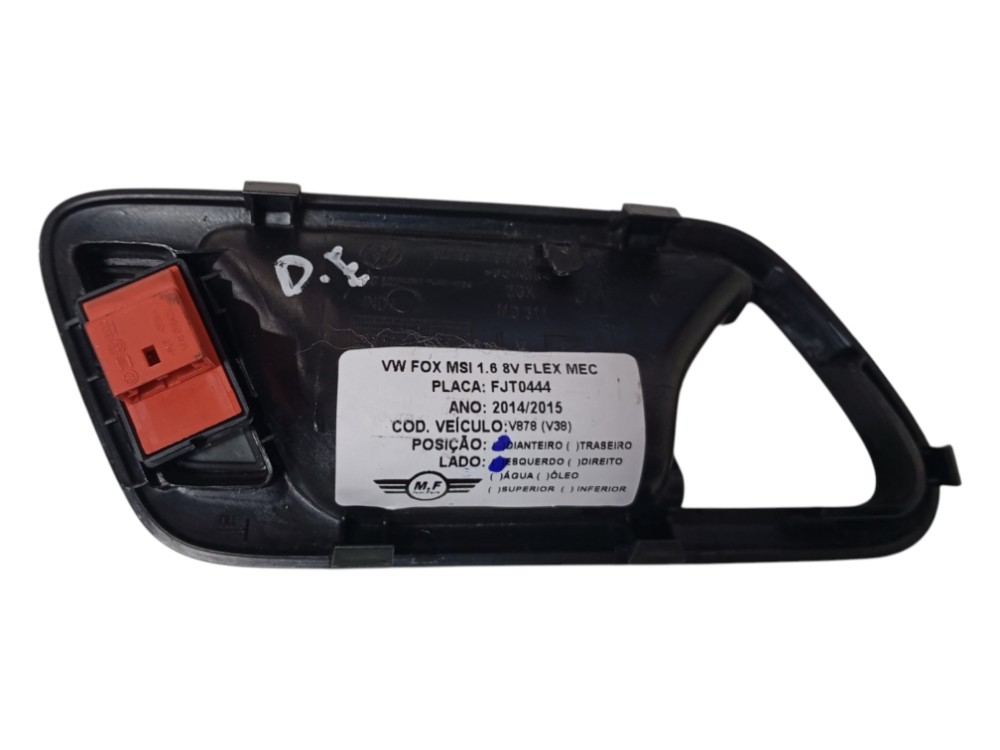 MOLDURA MAÇANETA ESQUERDA VOLKSWAGEN FOX 1.6 FLEX 2015 4