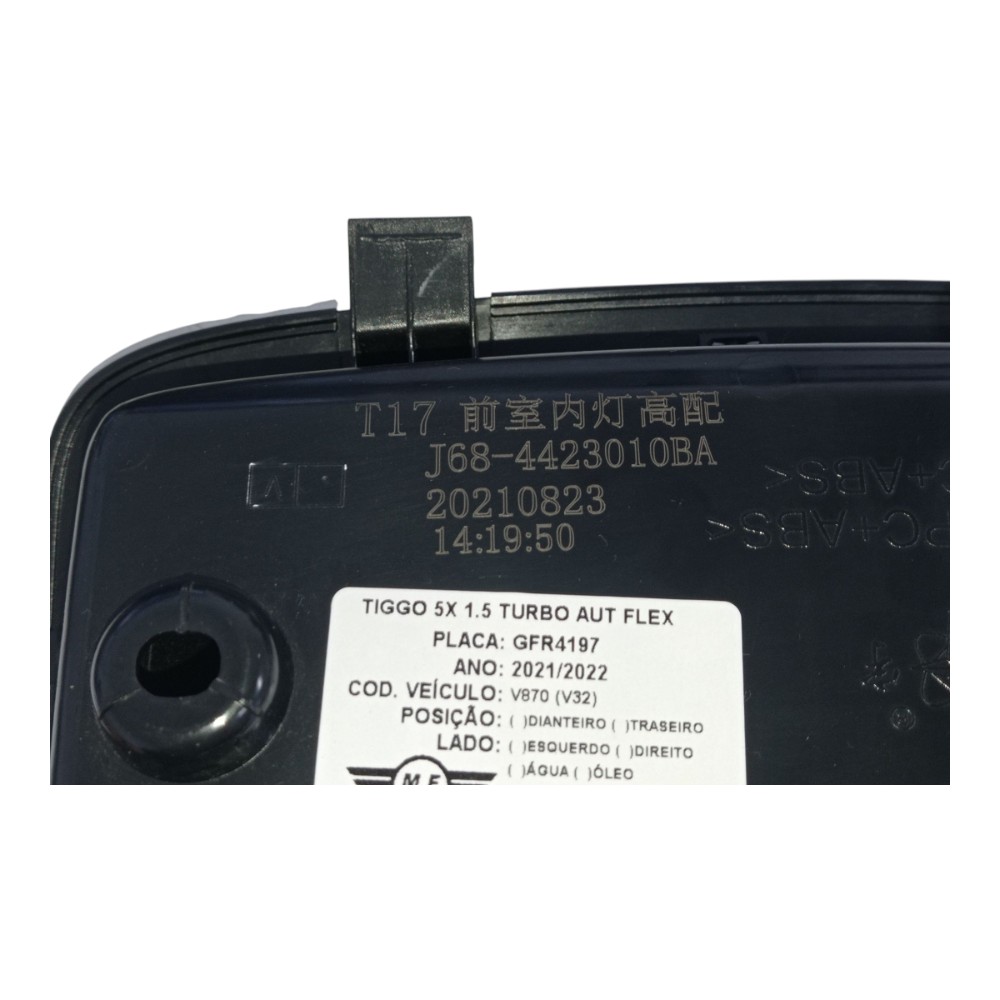LUZ TETO PORTA ÓCULOS CHERY TIGGO 5X TXS 1.5 AUT 2022 10
