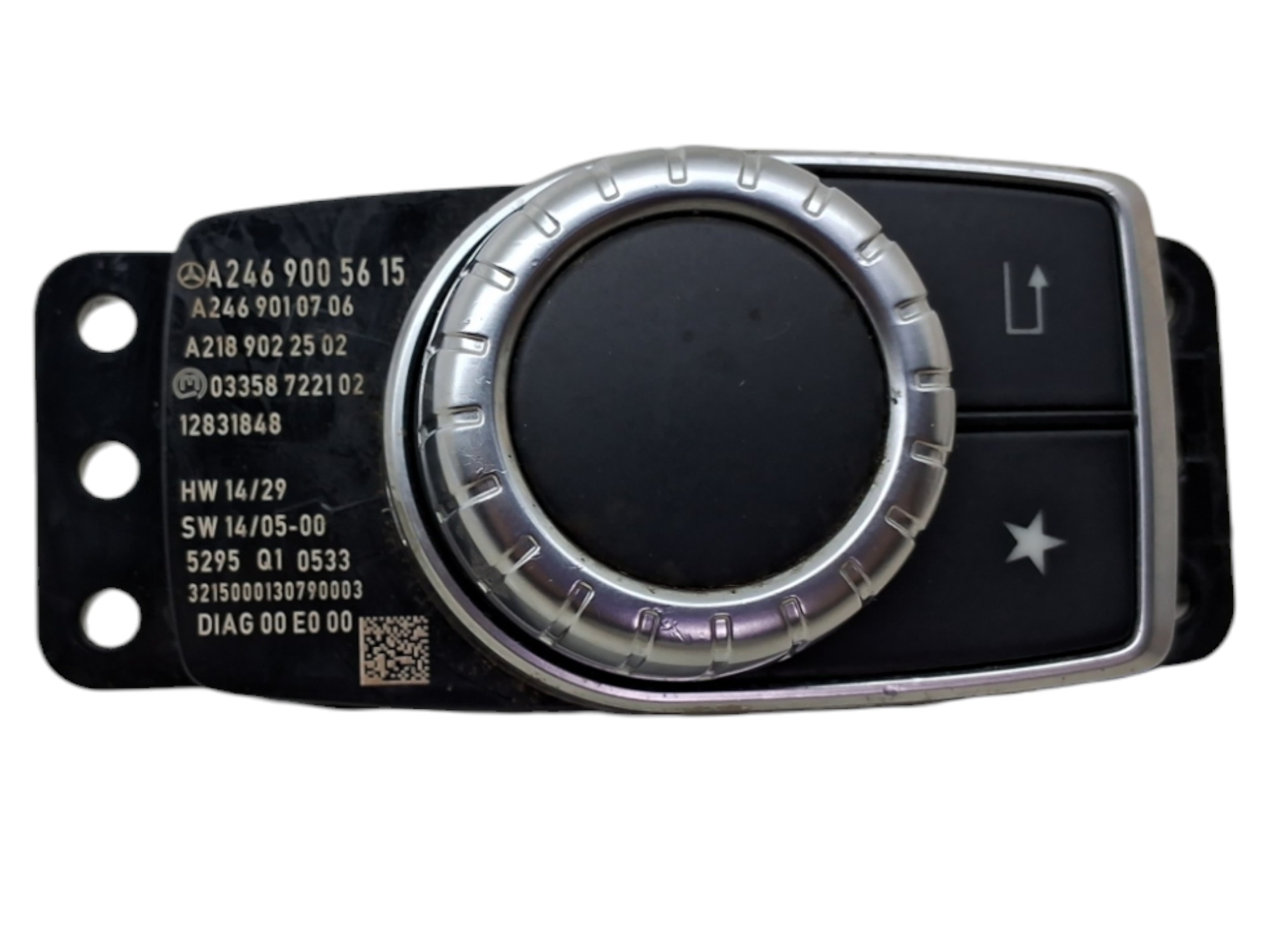 Botao Controle Multimidia Mercedes Cla 250 2015 Preto