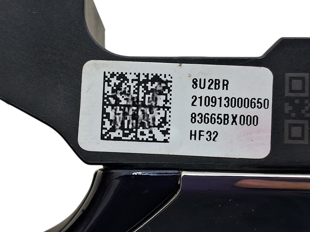Maçaneta Externa Porta Traseira Direita Hyundai Creta 2022 Azul/cromado Traseira 6