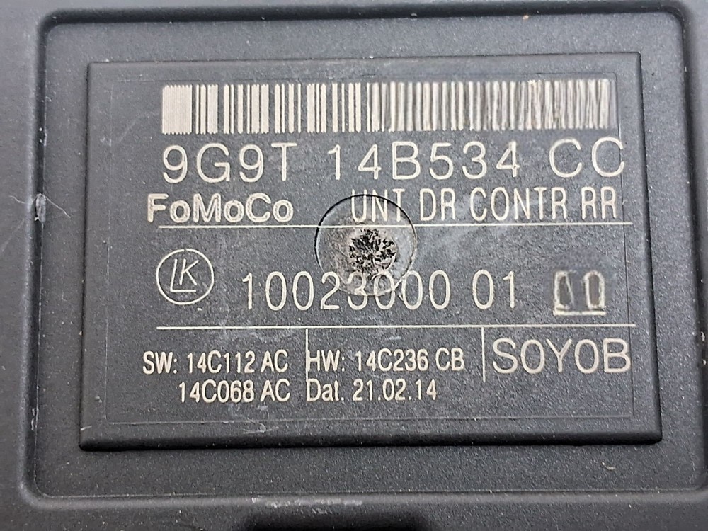 Modulo Porta Traseira Esquerda Volvo Xc60 Top T6 2014 6
