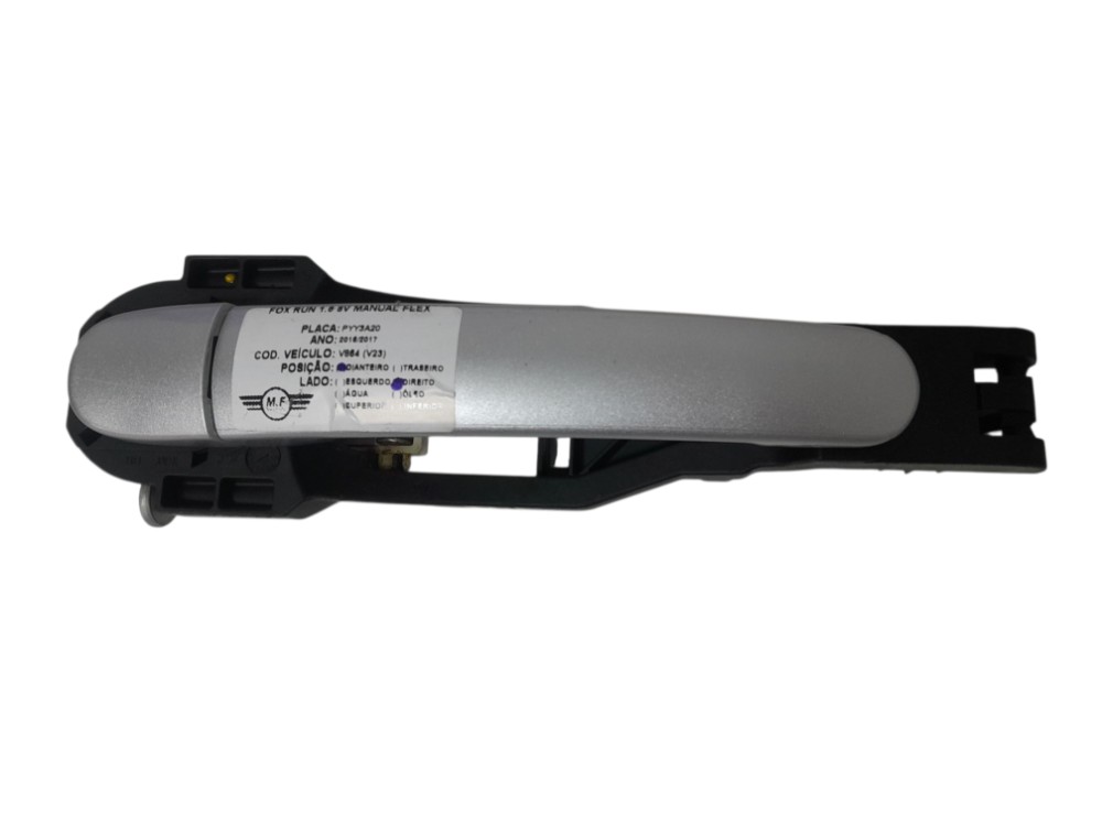 Maçaneta Externa Dianteira Direita Volkswagen Fox 1.6 2017 Cinza Dianteira