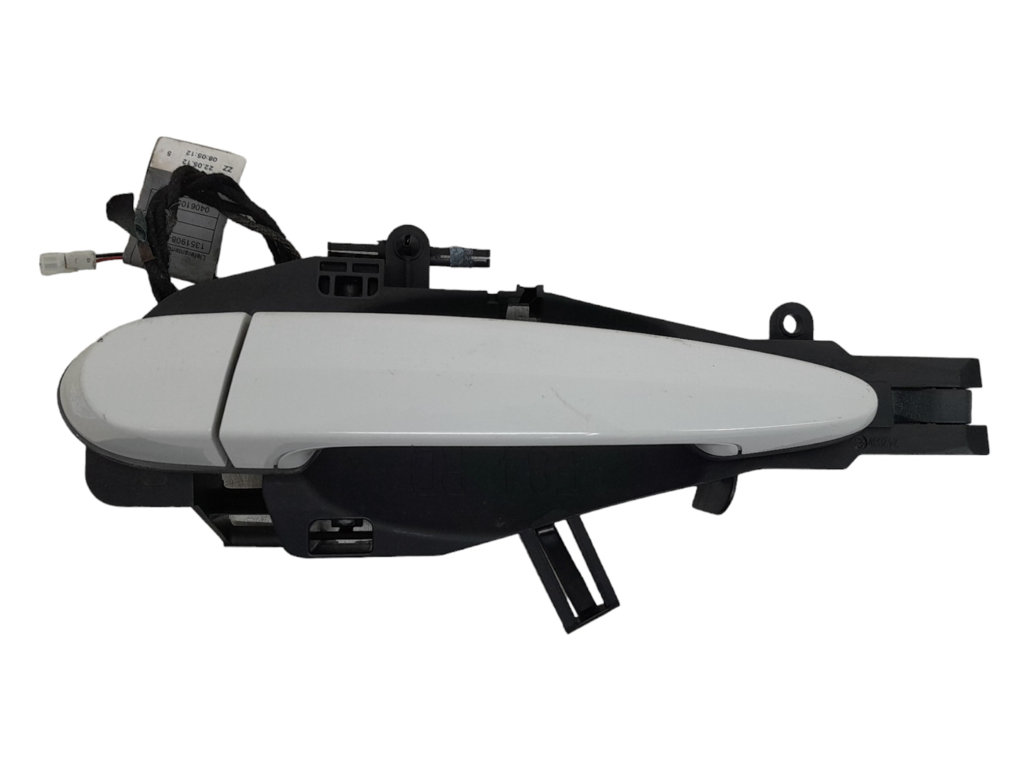 Macaneta Externa Traseira Esquerda Bmw X1 Xdrive28i 2013 Branco Traseira 1
