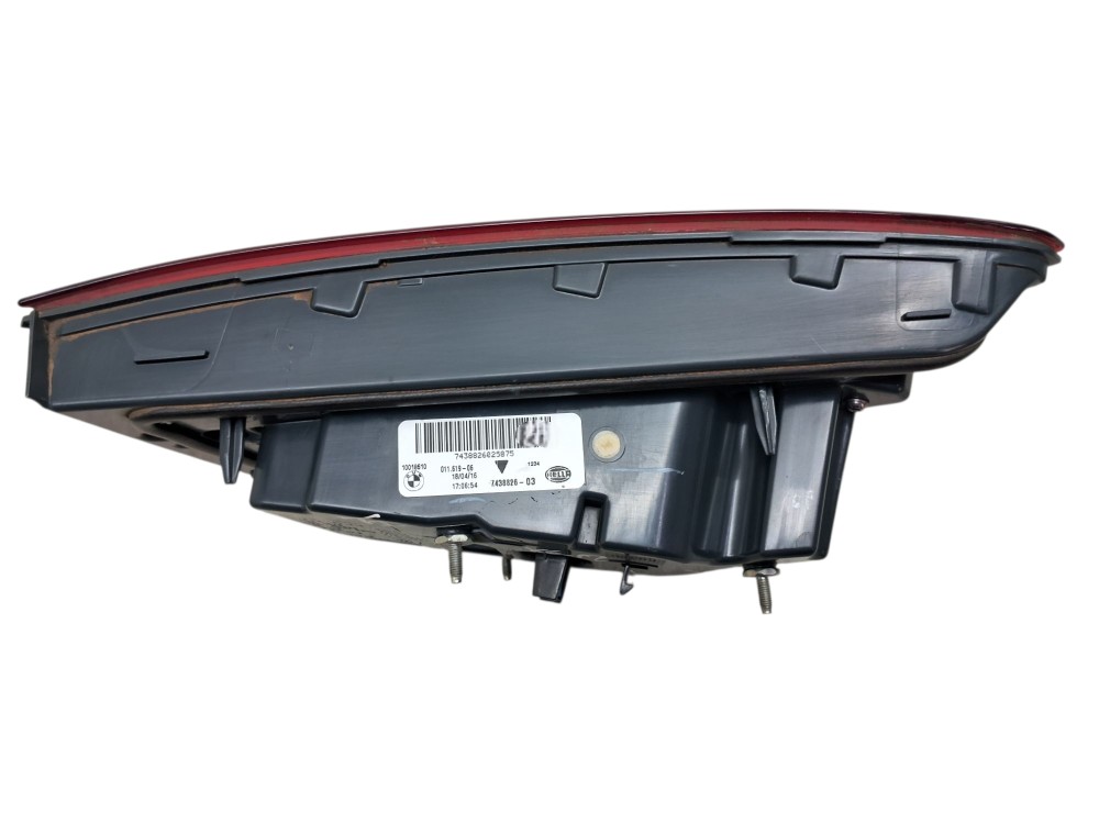 Lanterna Em Led Direita Tampa Tras Bmw X6 Xdrive35i 2017 Direito/passageiro Vermelho 3