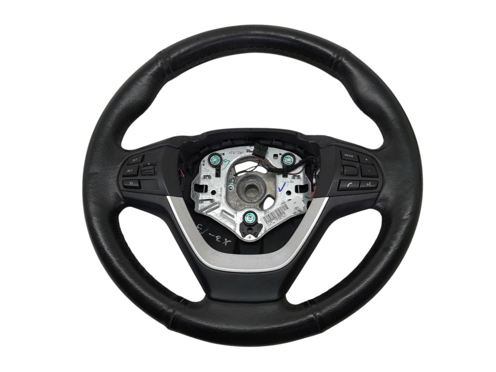Volante Com Controle Som Bmw X3 2013 Preto