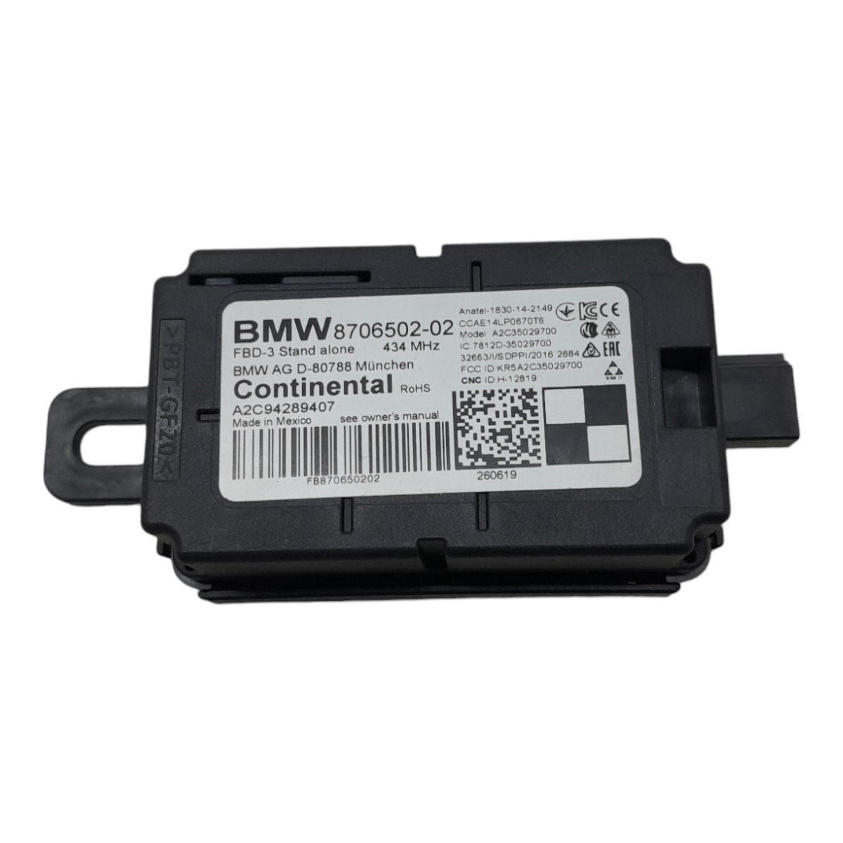 Modulo Antena Bmw X1 Sdrive20i Active 2.0 Aut Flex 2020