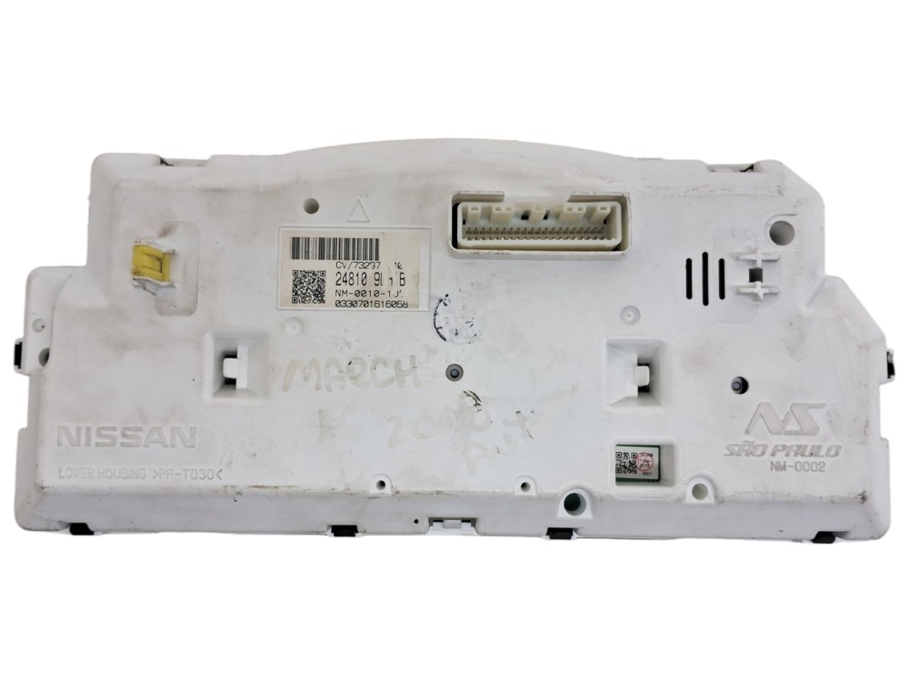 Painel De Intrumentos Nissan March 1.0 12v Flex 2018 – Preto 3