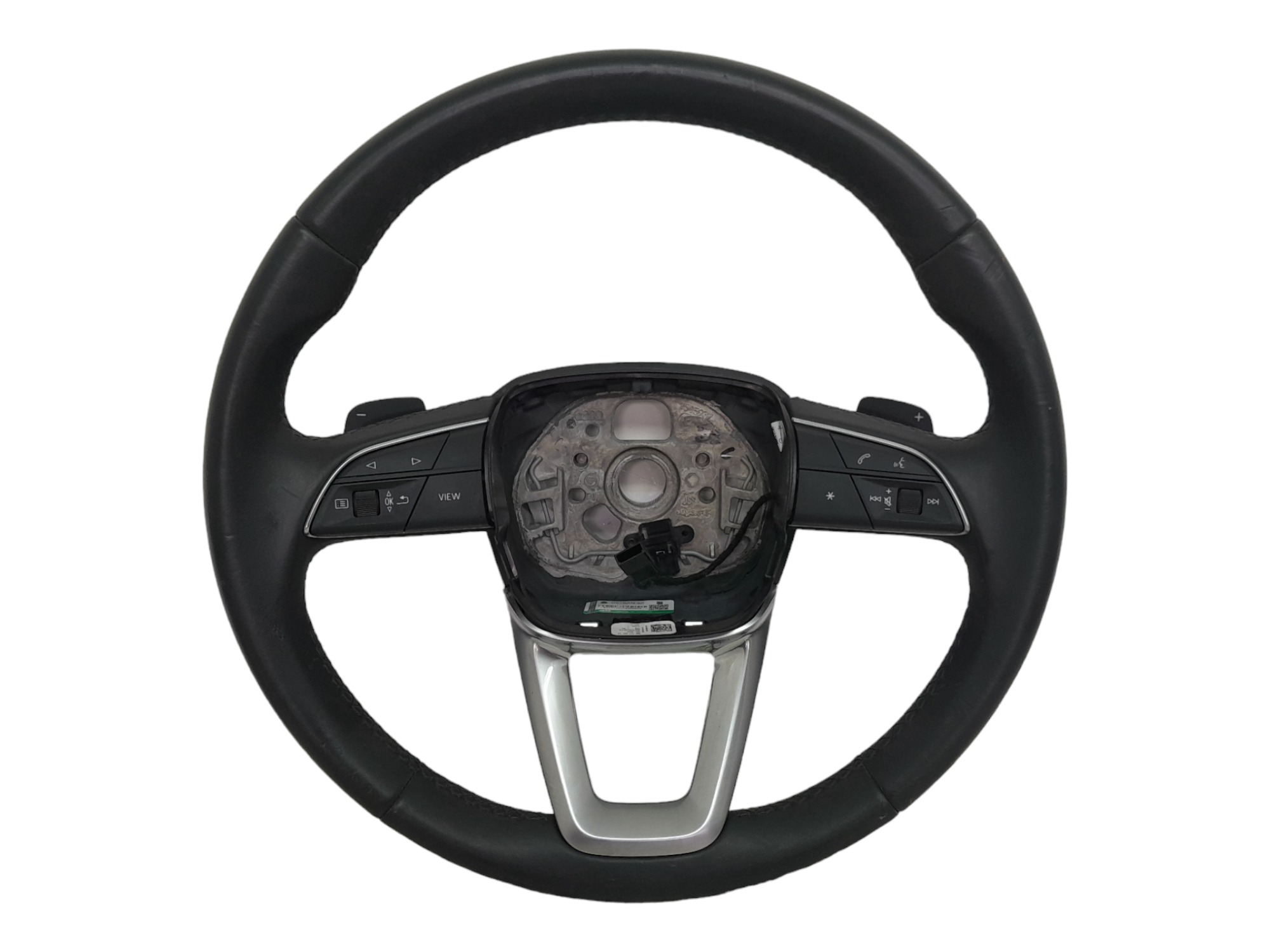Volante Com Controle De Som Audi Q5 Tfsi 2022 Preto