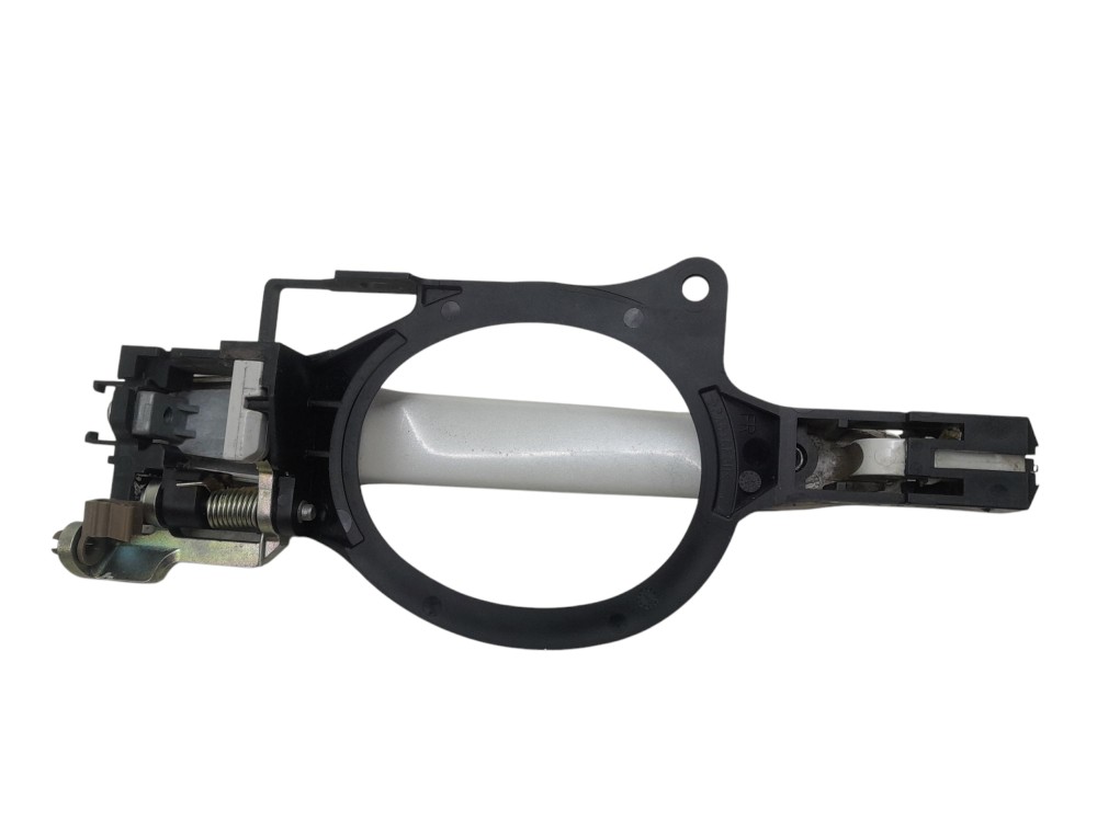 Maçaneta Porta Dianteira Direita Mitsubishi Outlander 2011 Branco Dianteira 2