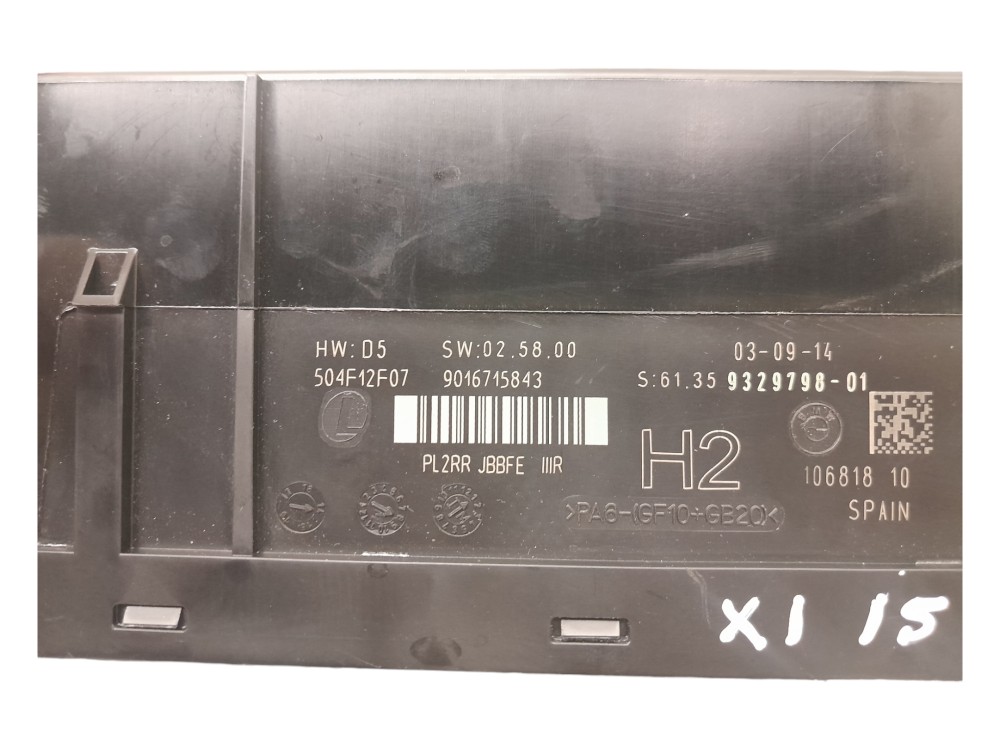 Módulo Conforto Bmw X1 Sdrive20i Flex Aut Turbo 2015 7