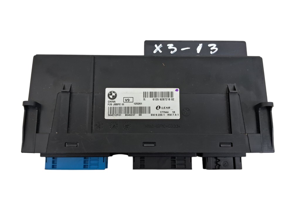 Modulo Central Conforto Bmw X3 Xdrive20i 2.0 16v 2013 1