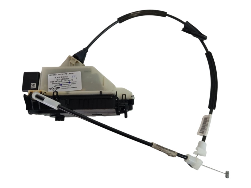 Fechadura Porta Traseira Esquerda Peugeot 208 1.6 Aut 2020 5