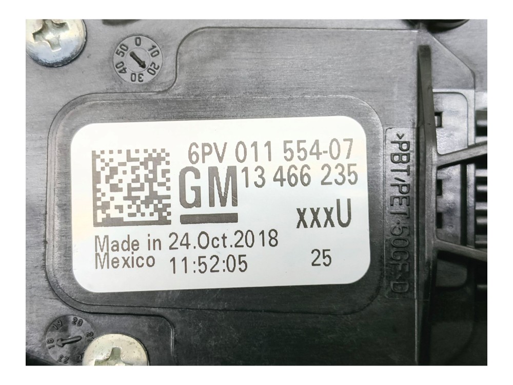 Pedal Acelerador Chevrolet Cruze Premier 1.4 16v Turbo 2020 6