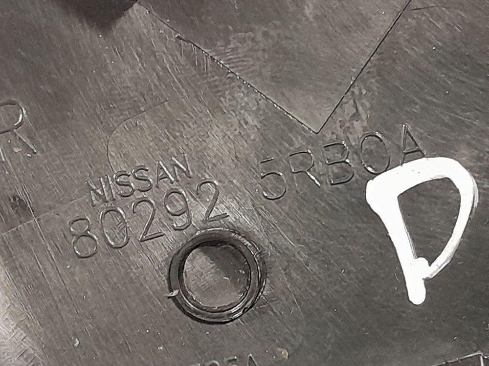 Acabamento Interno Direito Retrovisor Nissan Kicks 2024 – Preto 6