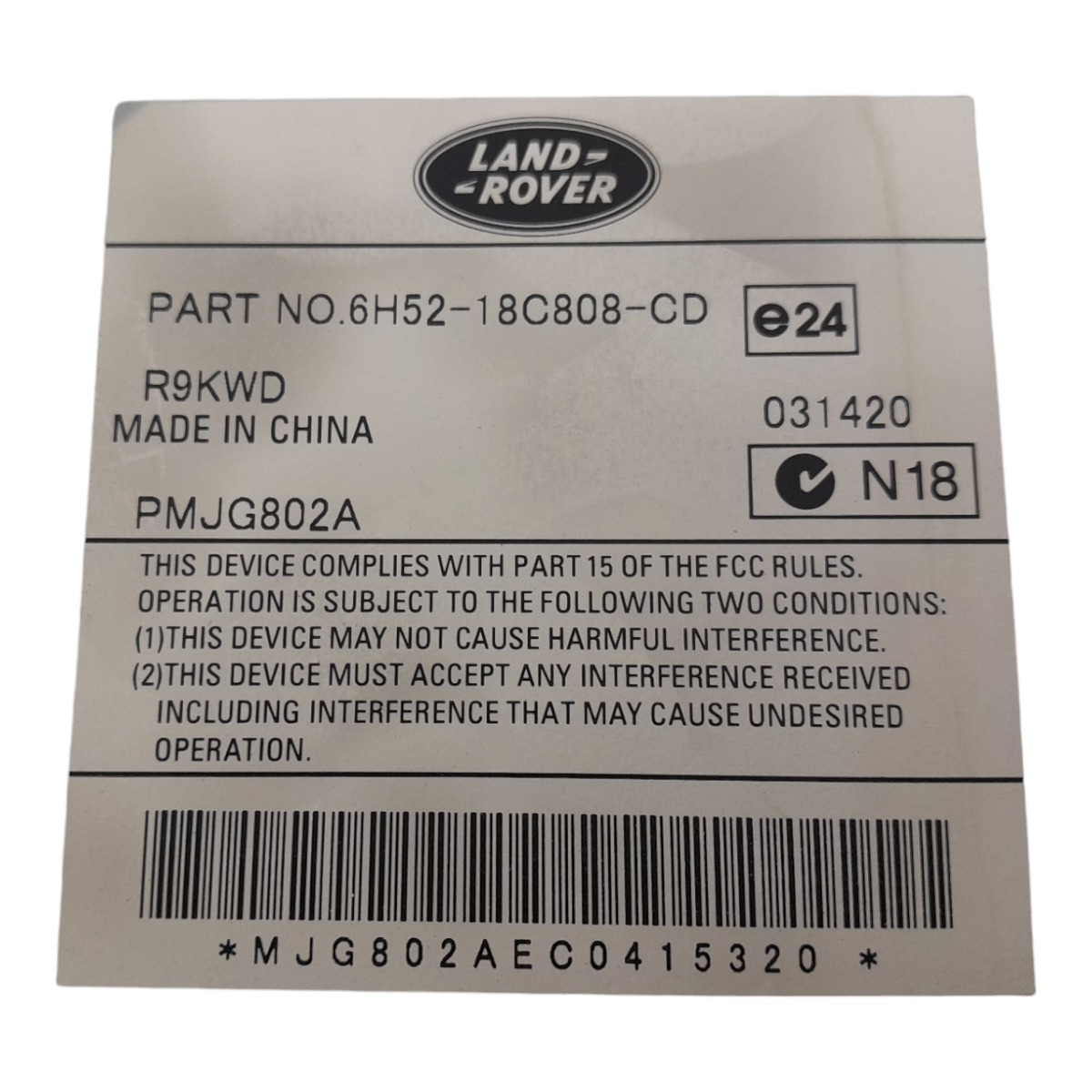 Modulo Som Amplificador Land Rover Freelander 2 2.2 2012 Prata 8