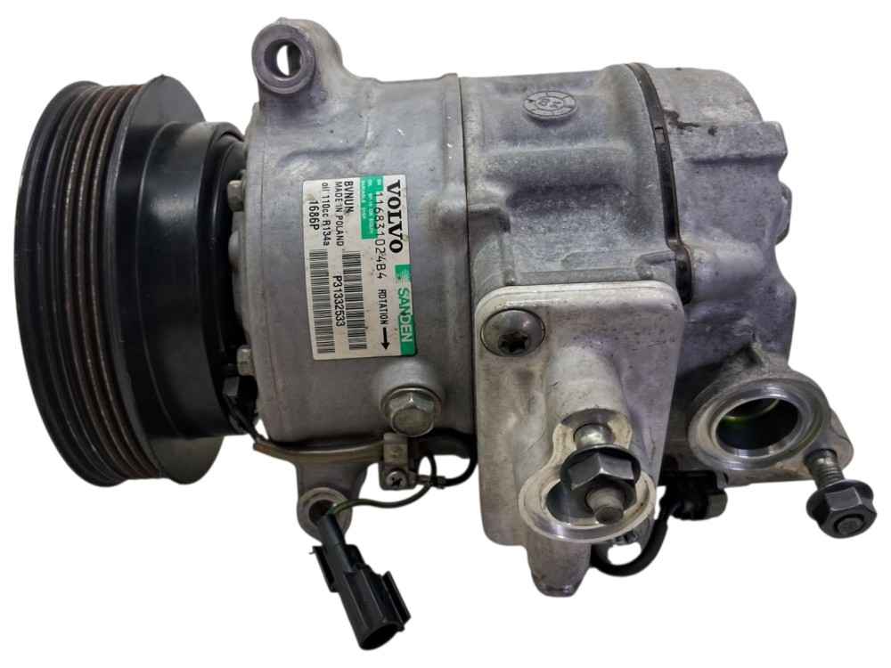 Compressor Ar Condicionado Volvo Xc60 Top T6 3.0 6cc 2014 3