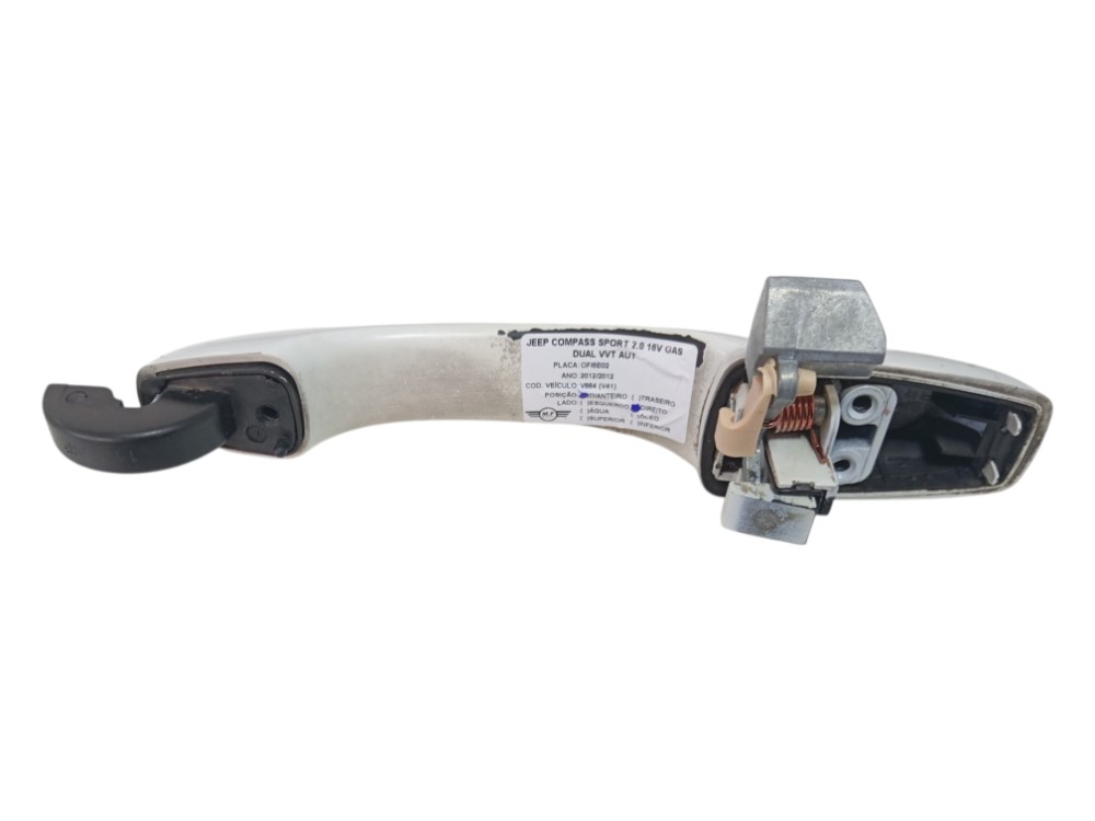 Maçaneta Externa Dianteira Direita Jeep Compass 2.0 2012 Branco Dianteira 7