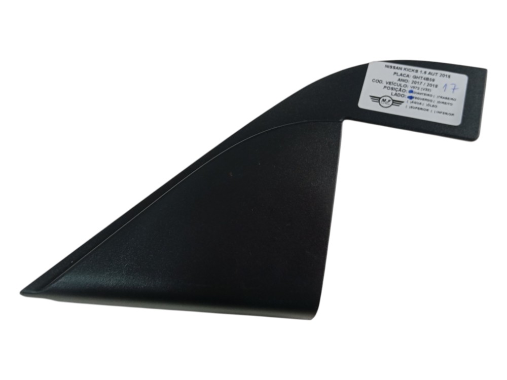 Acabamento Interno Esquerdo Retrovisor Nissan Kicks 1.6 2018