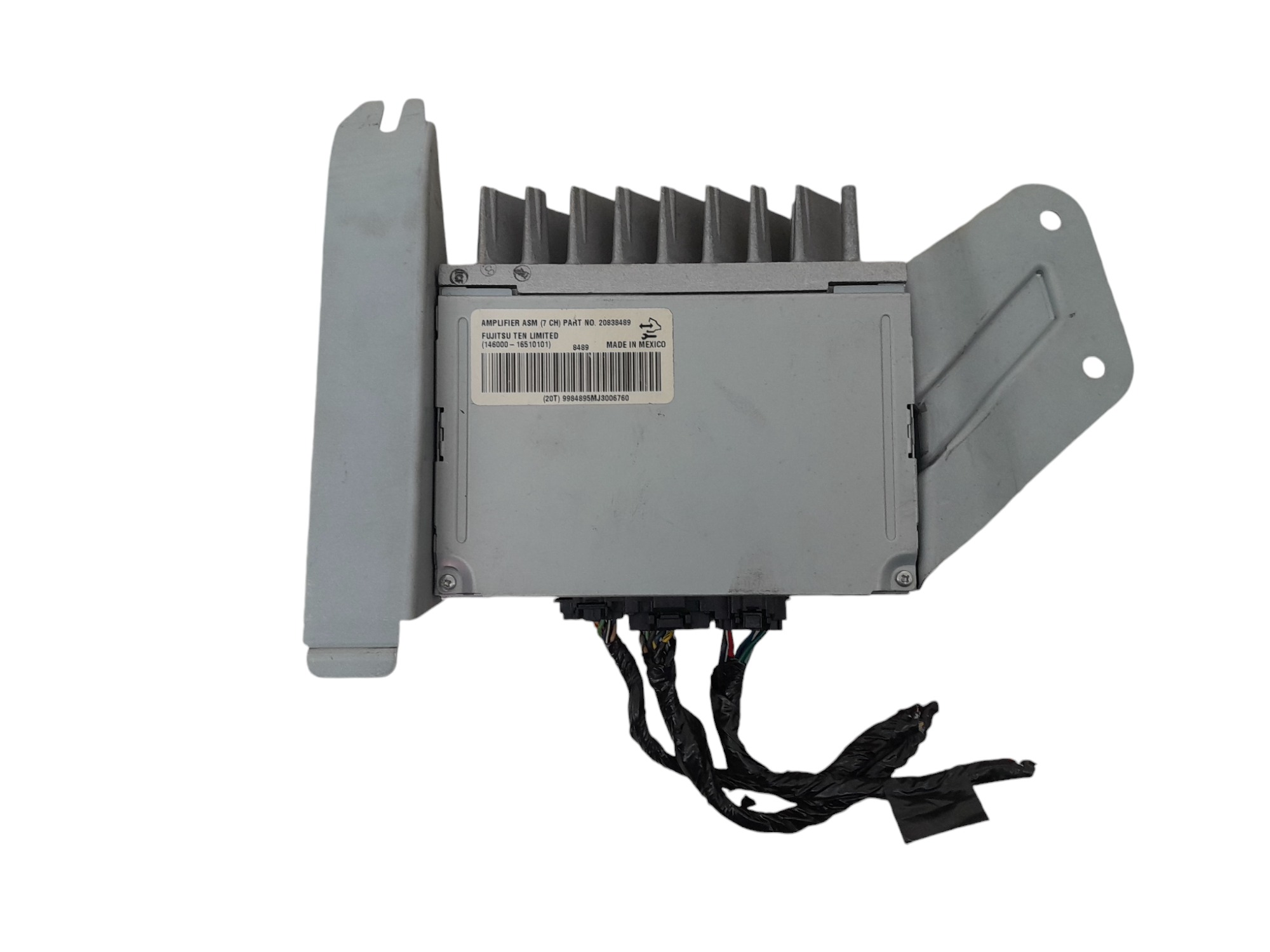 Modulo Amplificador Som Chevrolet Captiva  2012  Prata 1