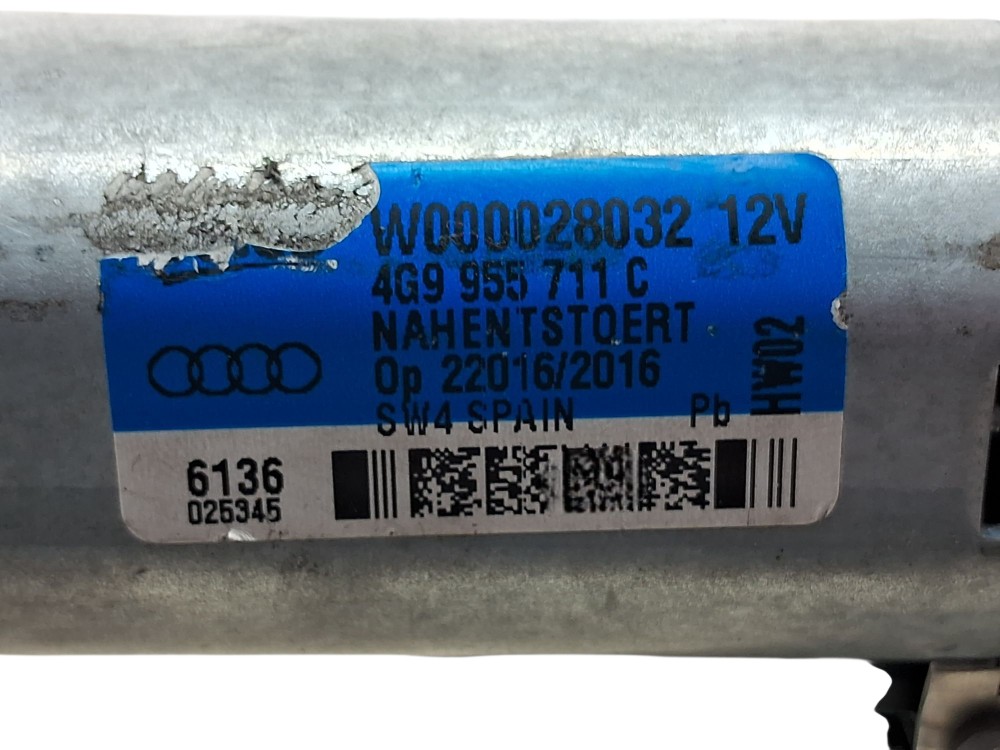 Maquina Limpador Tampa Traseira Audi Q3 Tfsi 2017 5