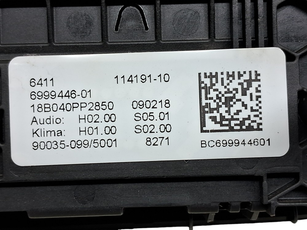 Controle Ar Condicionado E Som Digital Bmw X3 Xdrive30i 2018 8