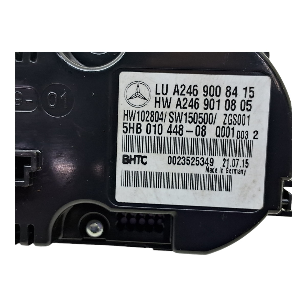 Controle Ar Condicionado Mercedes Cla 250 2015 6