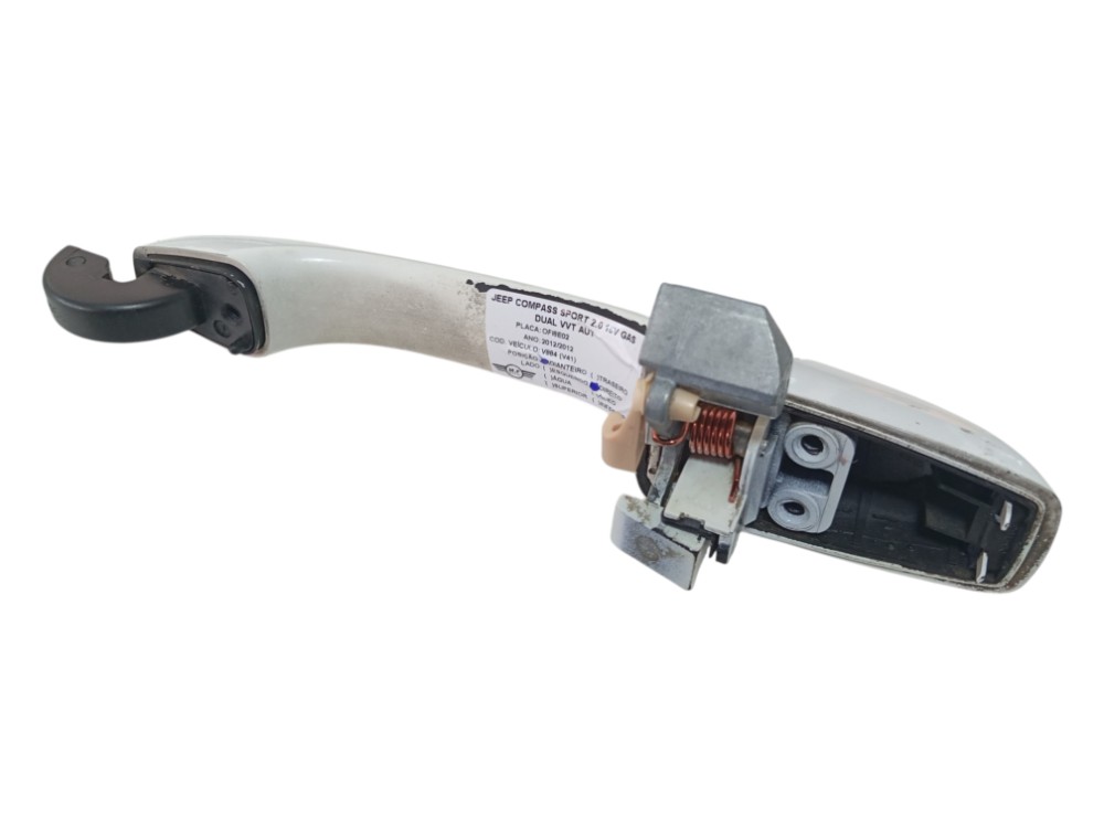 Maçaneta Externa Dianteira Direita Jeep Compass 2.0 2012 Branco Dianteira 8