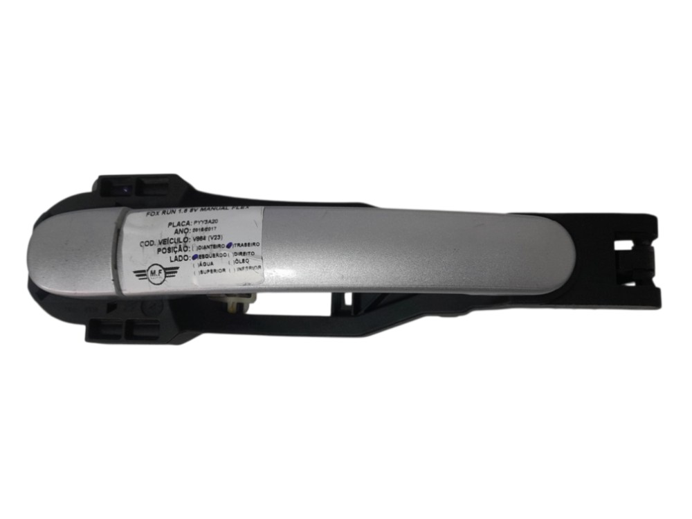 Maçaneta Externa Traseira Esquerda Volkswagen Fox 1.6 2017 Cinza Traseira
